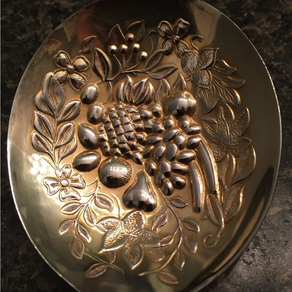 Set of Two Silver-Plated Serving Spoons
